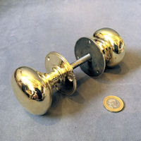 Pair of Brass Door Handles   DH948